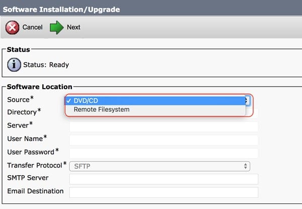 cucm 14 upgrade