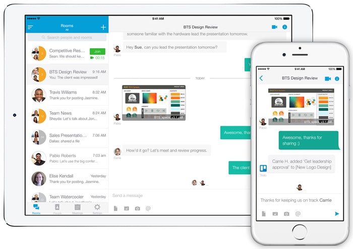 webex teams screenshare screenshot