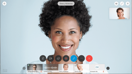 webex teams video call