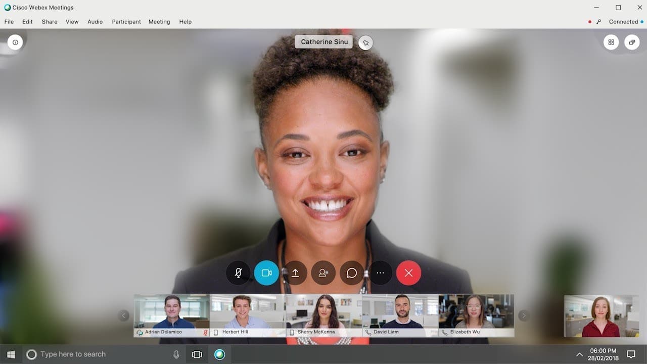 cisco collaboration roadmap background blur webex