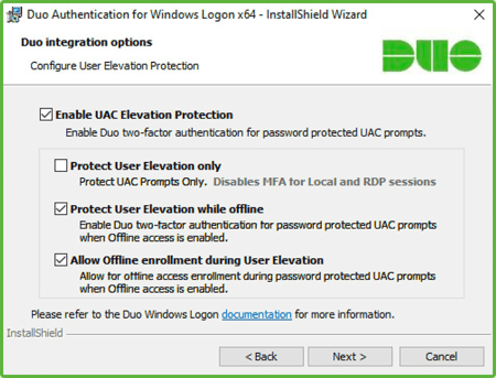 duo securing windows logon