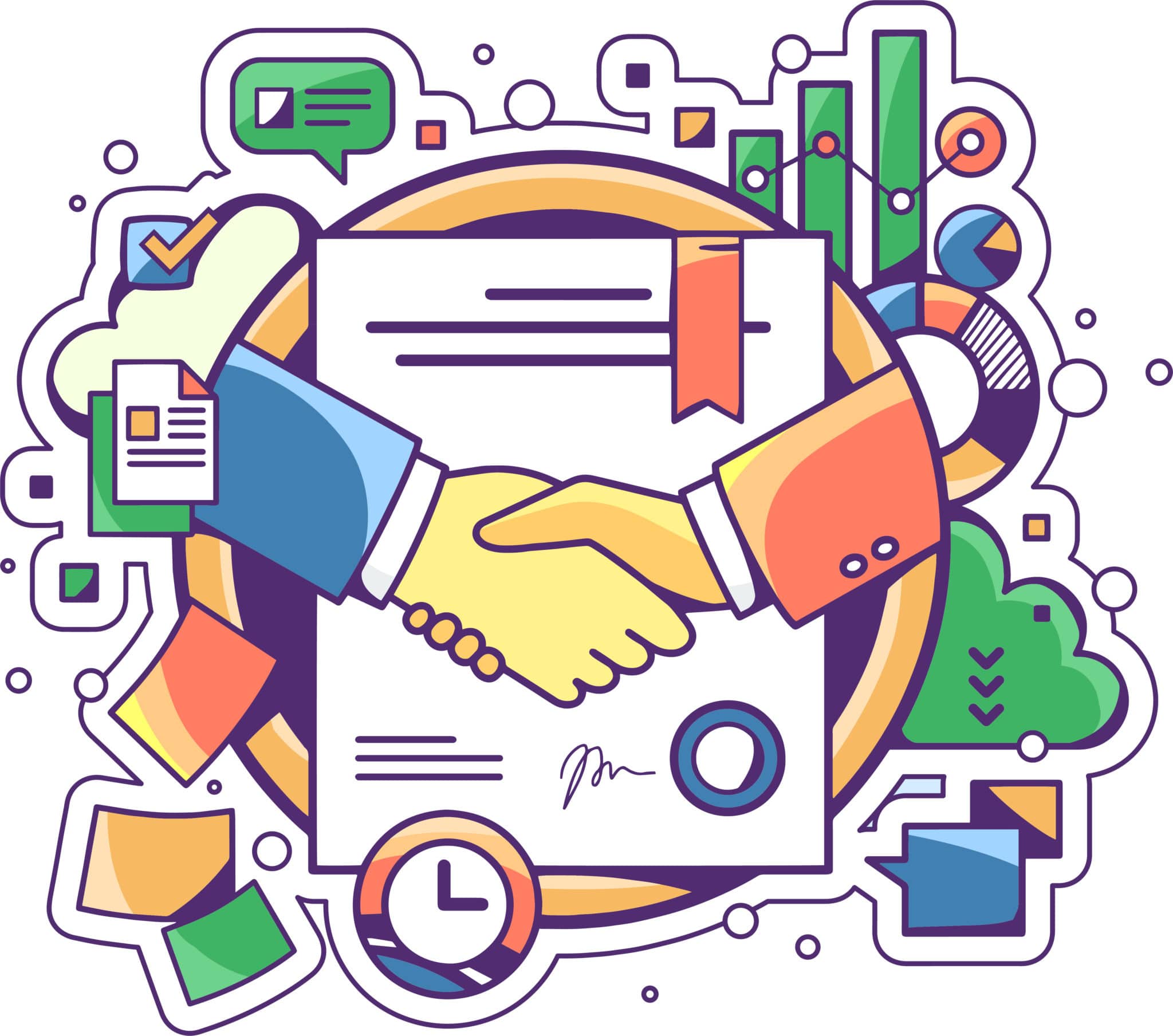 small business phone system handshake