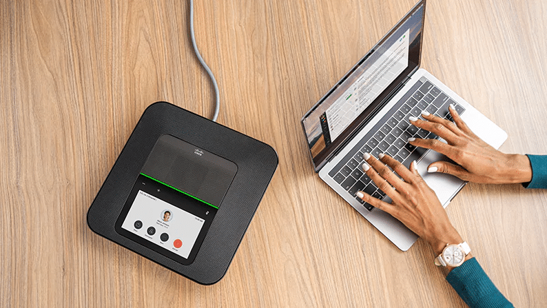 using a webex room phone